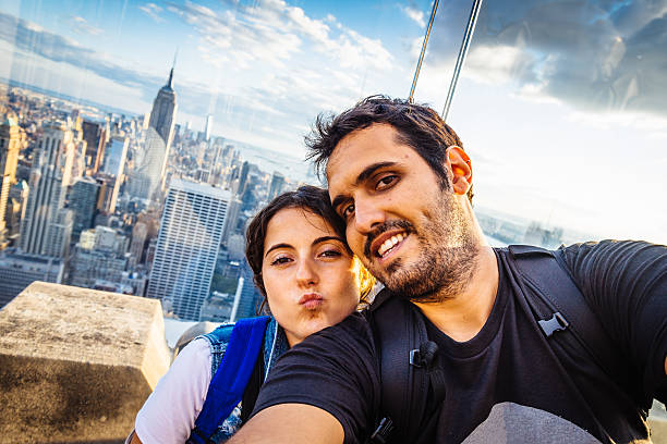 istock Vacations Selfie in New York 509362031