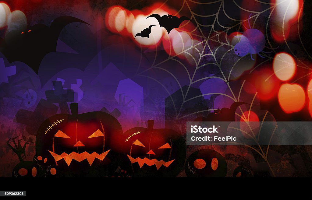 Halloween background Abstract Stock Photo