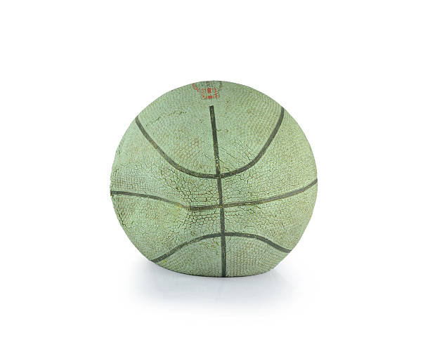 istock Deflated soccer ball isolated on white background 509363429