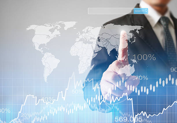 istock touching virtual icon of social network 509364644