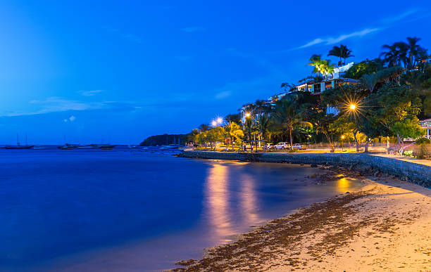 istock Seafront in Buzios at night, Rio de Janeiro 509368895