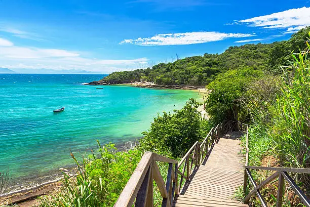 Azeda Beach in Buzios, Rio de Janeiro. Brazil