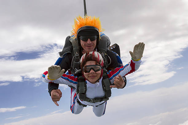 istock Skydiving photo. Tandem. 509370346