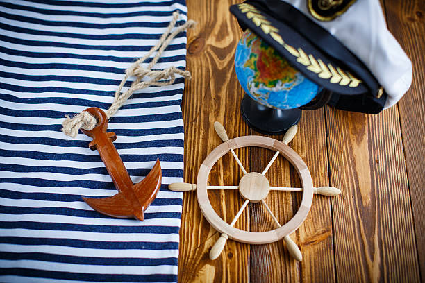 istock Decorative wooden steering wheel 509370640