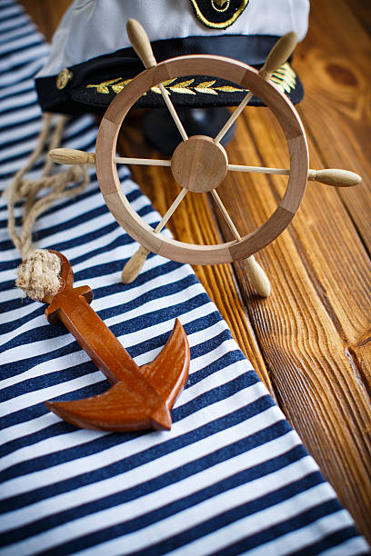 istock Decorative wooden steering wheel 509370724