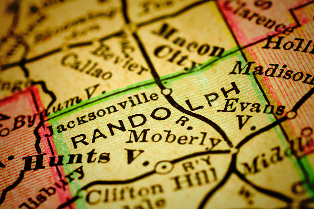 istock Randolph | Missouri County maps 509371328