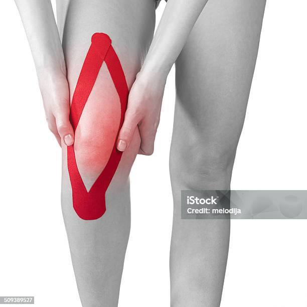 Acute Pain In A Woman Knee Stock Photo - Download Image Now - Adult, Adults Only, Anatomy