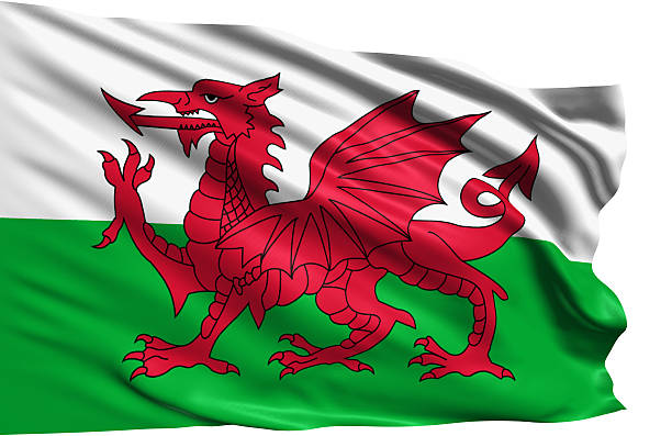 80+ White And Green Wales Flag With A Red Dragon Stock Photos, Pictures & Royalty-Free - iStock