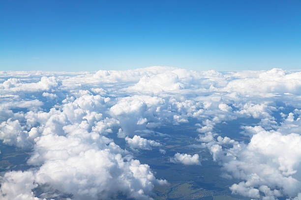 istock above view of white clouds in blue sky 509394669