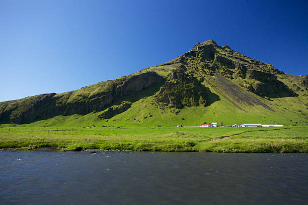 Icelandic Farm, Iceland. stock photo