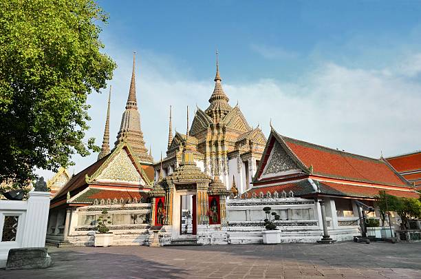 istock Temple Wat Pho Bangkok Thailand sunrise 509396087
