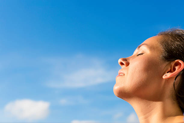 istock young woman breathing the fresh air 509396313