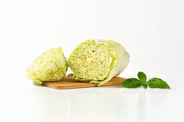 新鮮な白菜 - タケノコ白菜 ストックフォトと画像