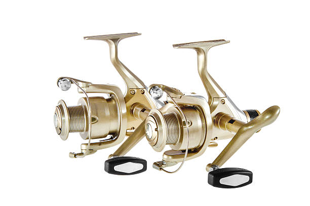 istock isolated object on a white background fishing reel 509408060