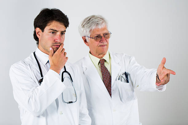 istock Team of  young doctors having discussion,checking data 509413324