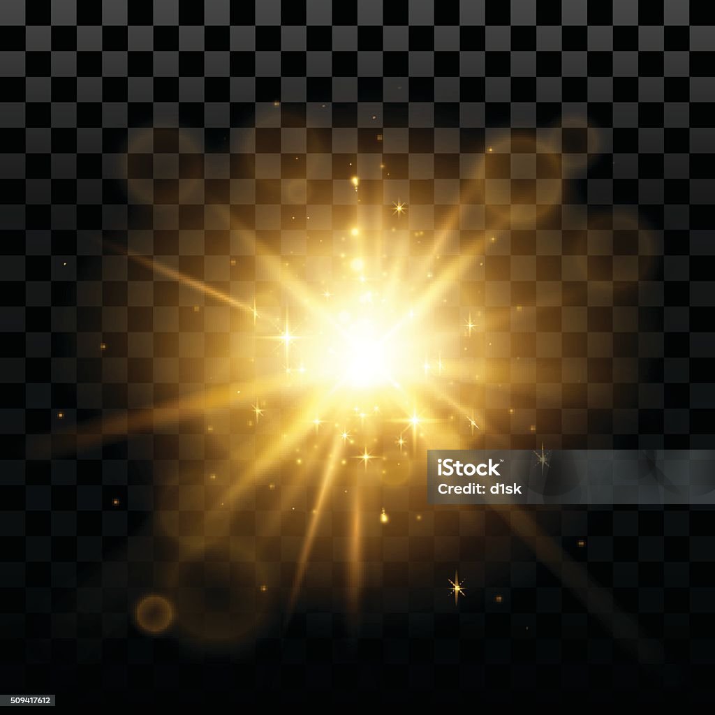 Flash Effect Printable Flash Effect Stock Illustration - Download Image Now - Gold Colored ...