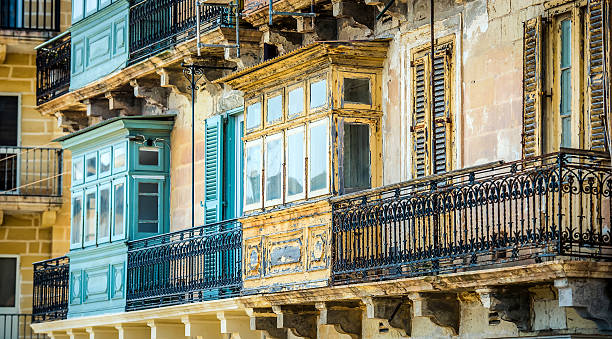 istock old ruined balcony in Valletta 509422076