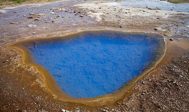 Iceland Thermal Pool stock photo