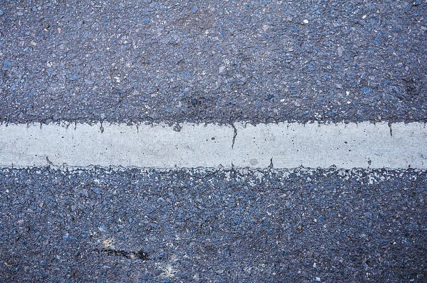 istock asphalt and white road line 509422714