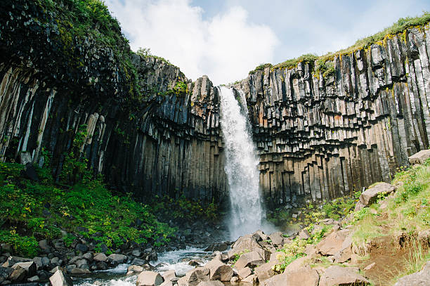 istock Svartifoss waterfall in Iceland 509424784