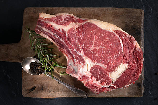 Rib Eye Steak stock photo