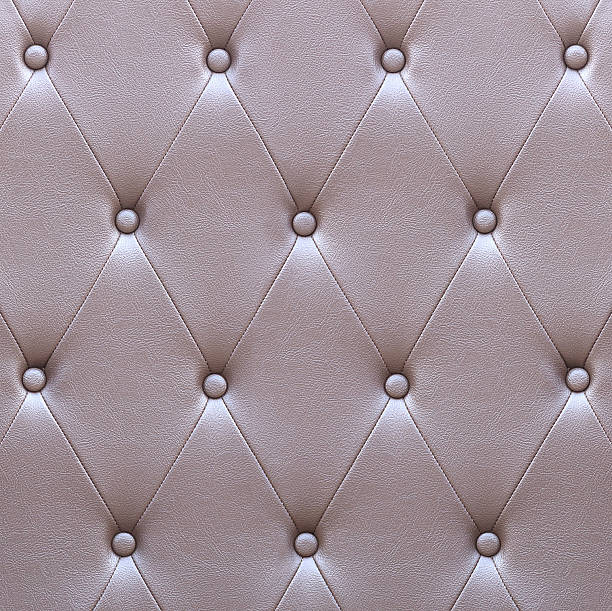istock Pattern of brown leather seat upholstery 509429822