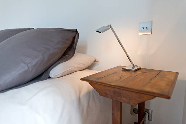 モダンなインテリア。ベッドルームの - bedroom authority bed contemporary ストックフォトと画像