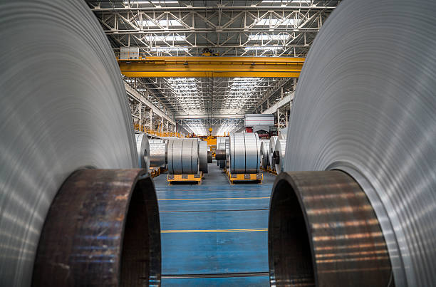 istock Aluminium Steel Rolls 509430660