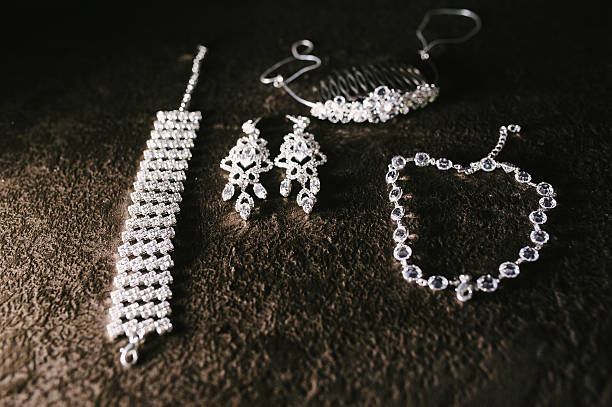 istock bride's necklace and earrings accessories 509430766