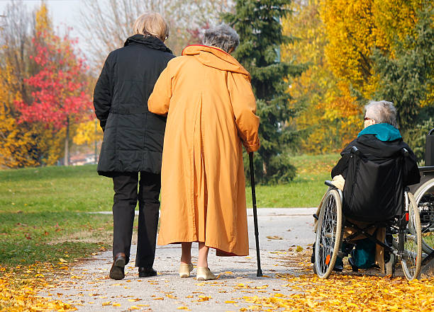 istock Assistance to elderly people 509431344