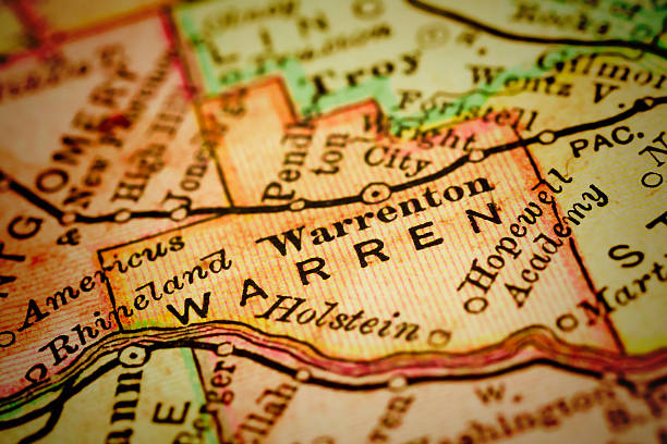 istock Warren | Missouri County maps 509432922