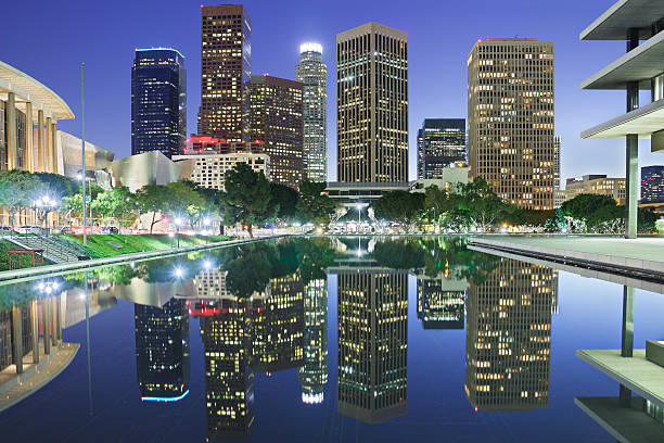 istock Los Angeles Skyline at Night 509433244