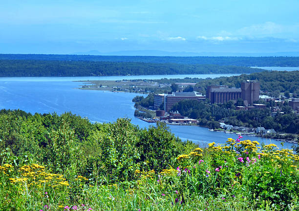 istock Blooming Overlook of Michigan Tech 509434248