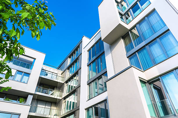 istock New white apartment houses 509434442