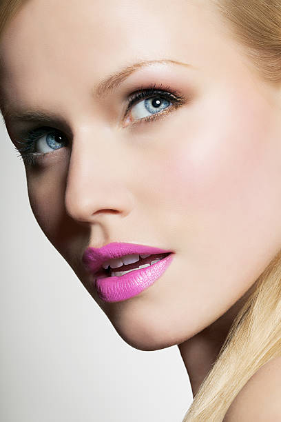 istock Woman With Bright Lipstick 509434686