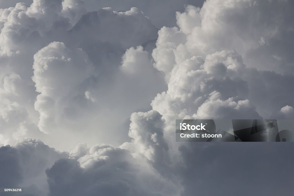 Clouds in sky before rain Close up clouds in  sky before rain Close-up Stock Photo