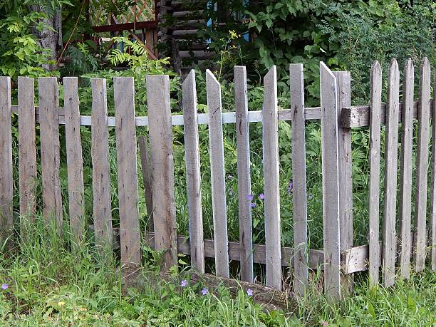 istock Old wooden fence 509442993