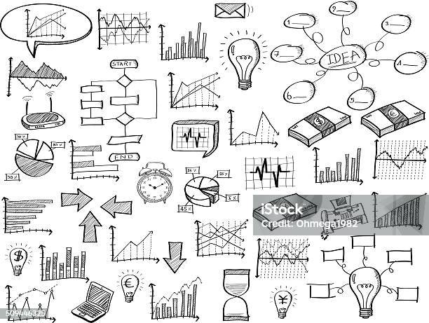 Doodle Pen Stock Illustration - Download Image Now - Backgrounds, Business,  Business Finance and Industry - iStock