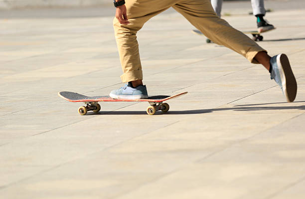 istock young boy skateboarding in the city 509447445