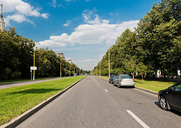 istock Urban road in Moscow, Russia 509465145