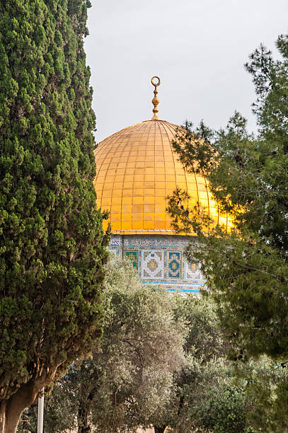 istock Vertical view of Dome of Rock. 509465243