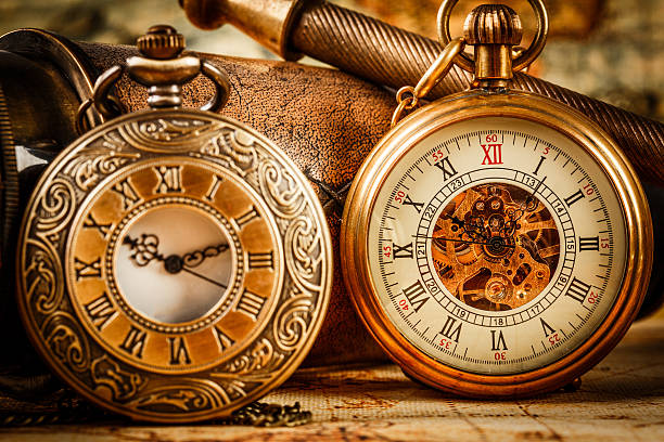 istock Vintage pocket watch 509466385
