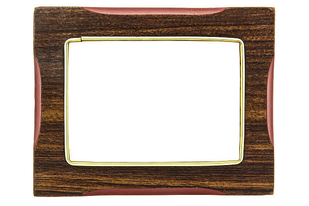 istock Old/vintage picture frame on isolated white background 509467139