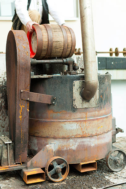 istock Brewer with beer barrel in brewery 509467231