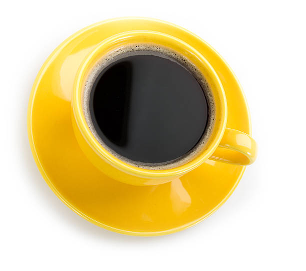 istock Coffee in an yellow cup 509467297