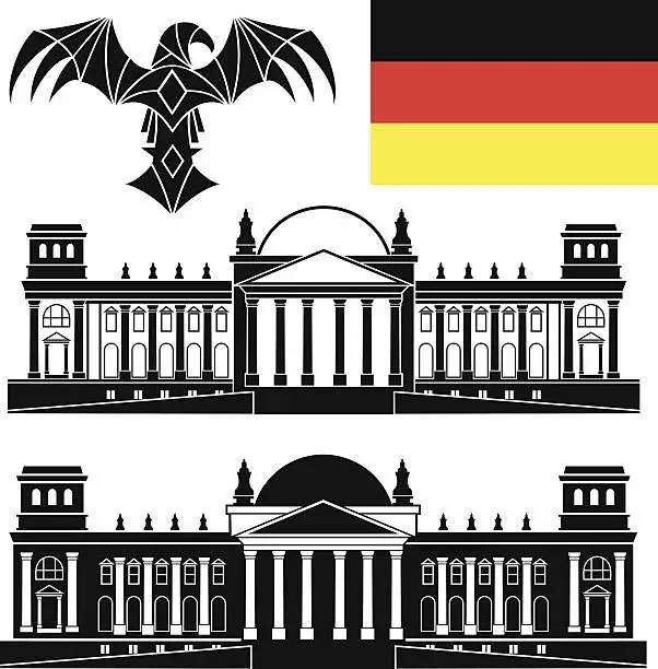 Vector illustration of Germany