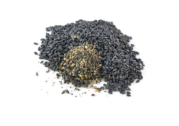 istock Sesame seeds isolated on white background 509467987