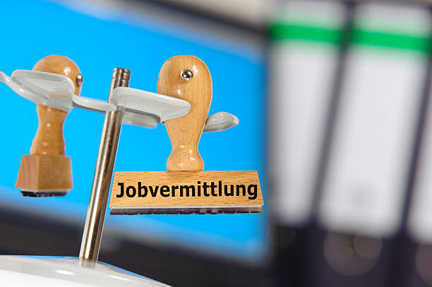 arbeitsagentur et jobvermittlung - arbeitsamt photos et images de collection