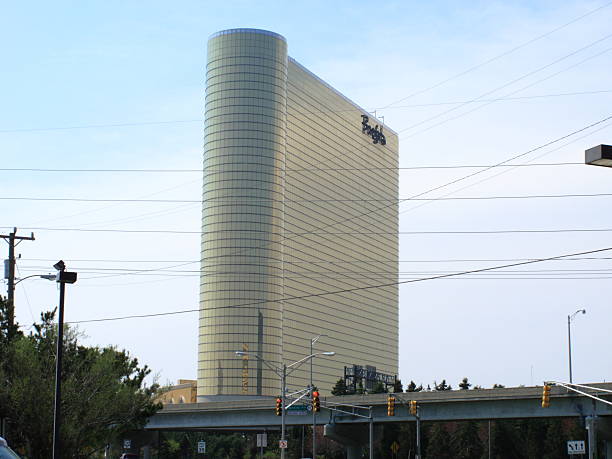 atlantic city-borgata hotel e casino - atlantic city gambling new jersey built structure imagens e fotografias de stock