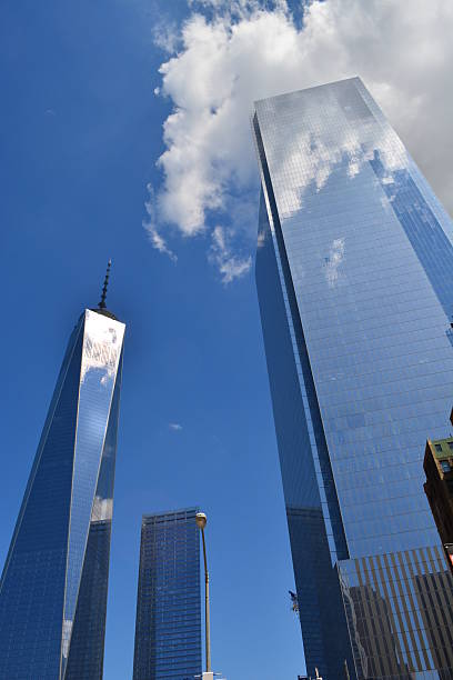 nowy york city - four world trade center zdjęcia i obrazy z banku zdjęć